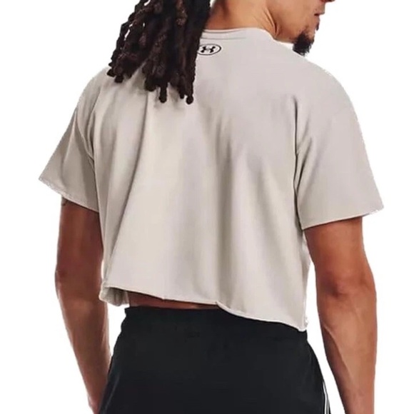 Under Armour Men's Project Rock Stay Hungry Cutoff Shirt 1377441 NWT - Picture 4 of 4